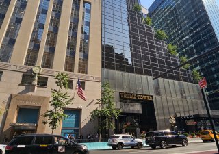 Trump Tower na slavné Páté Avenue v New Yorku.