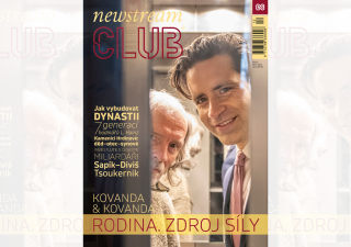 Obálka nového magazínu Newstream CLUB 6