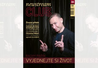 Obálka magazínu Newstream CLUB 5