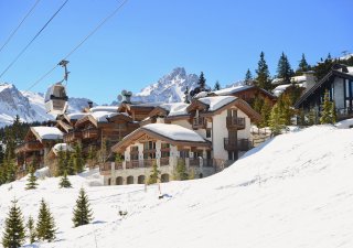 Středisko ve francouzských Alpách