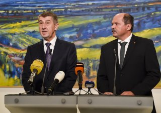 Andrej Babiš a Jiří Milek na archivním snímku z roku 2017