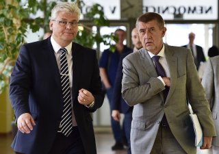 Miloslav Ludvík a Andrej Babiš