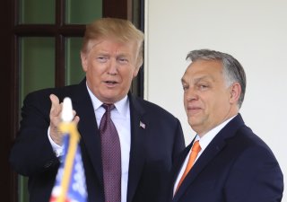 Donald Trump a Viktor Orbán na snímku z roku 2019