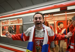 Čeští fanoušci slavili vítězství nad USA