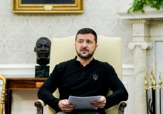 Ukrajinský prezident Volodymyr Zelenskyj