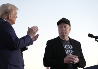 Donald Trump a Elon Musk