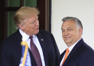 Donald Trump a Viktor Orbán