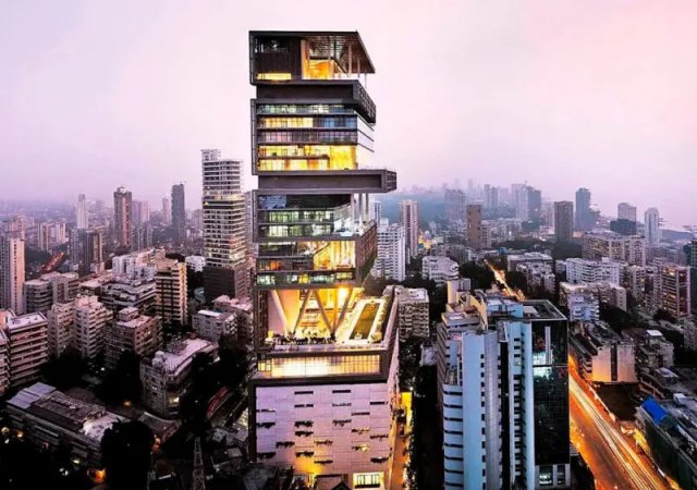 Antilia Tower, Mumbai, Indie