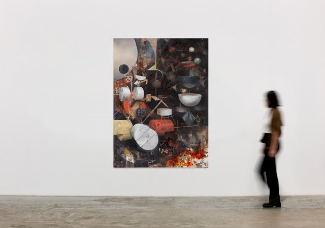 Daniel Pitín vystavuje v newyorské Nicodim Gallery