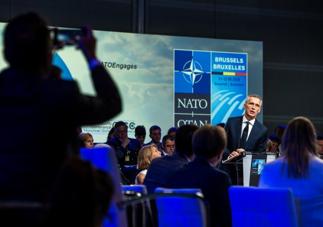 Generální tajemník NATO Jens Stoltenberg