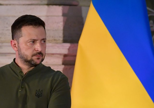 Ukrajinský prezident Volodymyr Zelenskyj