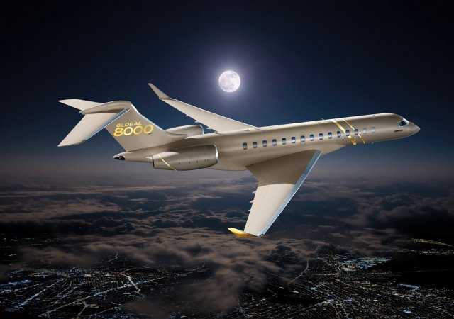 Bombardier Global 8000 je nejrychlejším business jetem na světě, představen byl v květnu 2022.