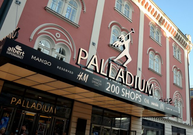 nákupní centrum Palladium v Praze