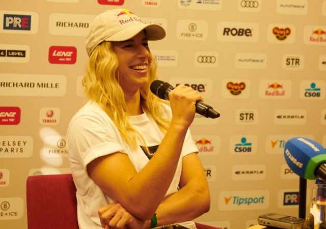 Lyžařka a snowboardistka Ester Ledecká