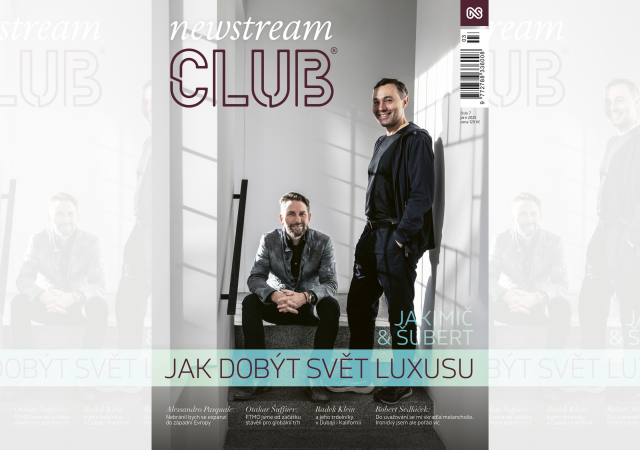 Hlavními hvězdami magazínu Newstream CLUB 7 jsou Leon Jakimič a Vít Šubert