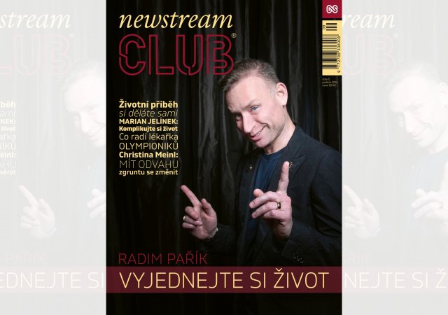 Obálka magazínu Newstream CLUB 5