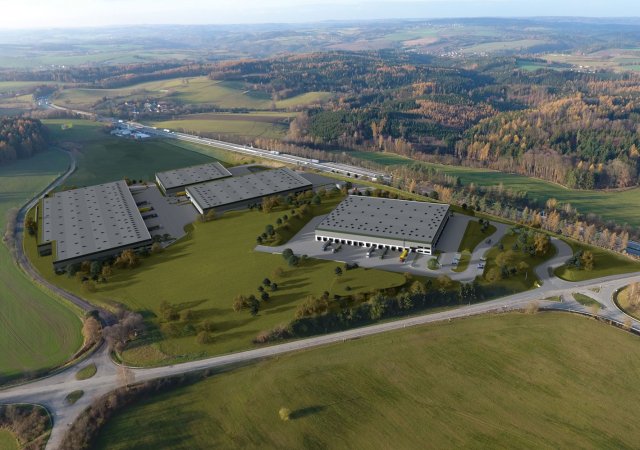 Sázava Logistics Park v Ostředku