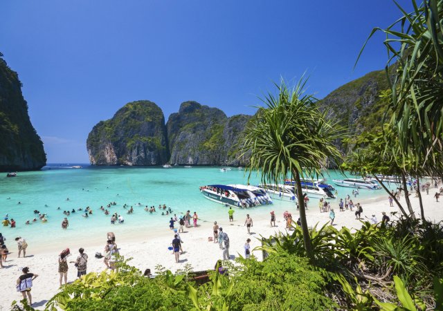 pláž Maya Bay