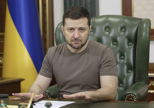 Volodymyr Zelenskyj, prezident Ukrajiny