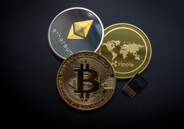 Kryptoměny: bitcoin, ethereum, ripple