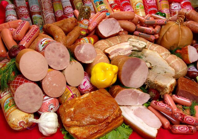 Potraviny v ruském obchodě