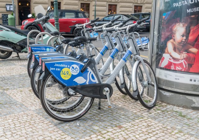 Bike sharing v Praze
