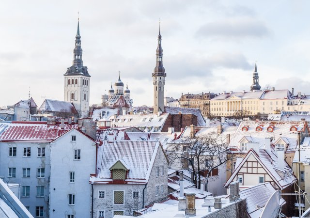 Tallin, hlavní město Estonska