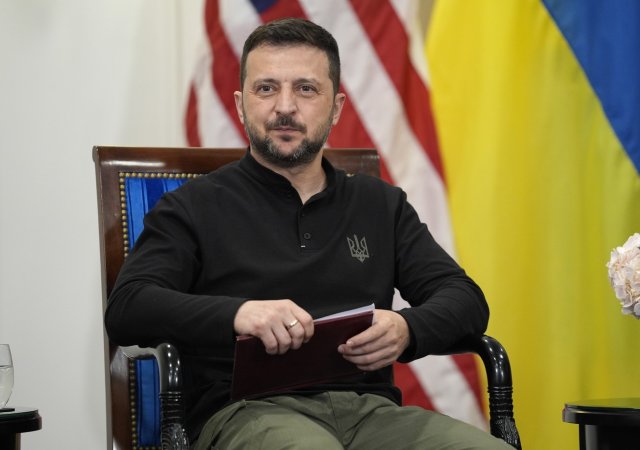 Ukrajinský prezident Volodymyr Zelenskyj