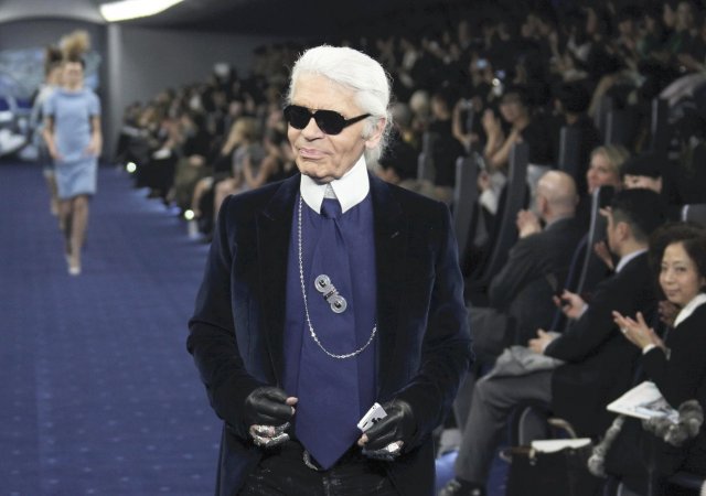 Módní návrhář Karl Lagerfeld