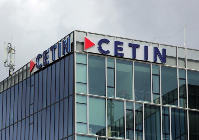 Sídlo největšího tuzemského provozovatele telekomunikační infrastruktury CETIN ze skupiny PPF v Praze.