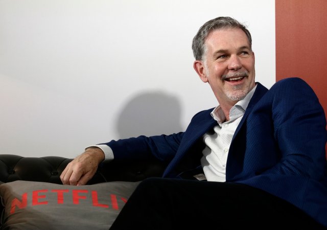 Zakladatel a dosavadní výkonný ředitel Netflixu Reed Hastings na snímku z roku 2017.