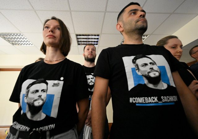Ruský soud poslal na 14 let do vězení za vlastizradu podnikatele Sačkova
