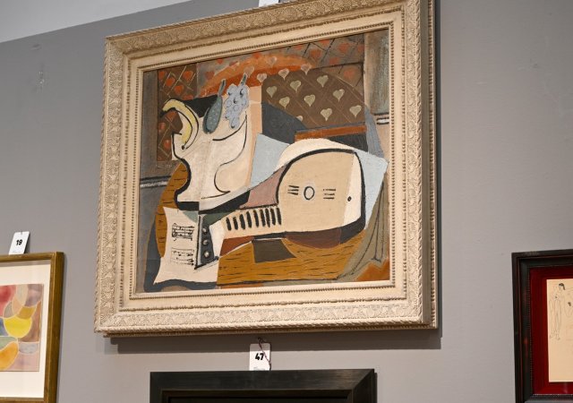 Obraz Emila Filly Podnos s ovocem a mandolína