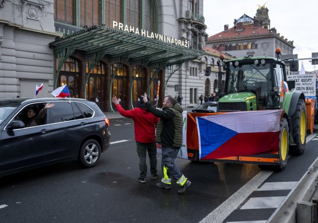 zemědělci, protest