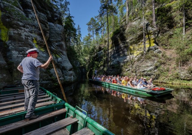 Adršpašské skály jsou ve vedrech lákadlem