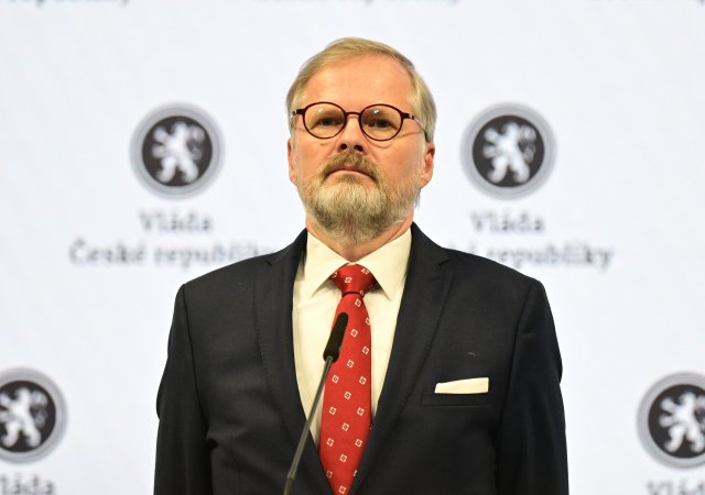 Premiér ČR Petr Fiala (ODS)