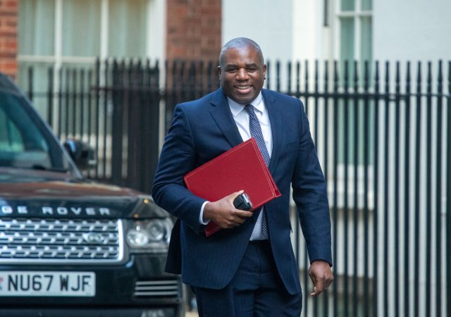 Britský ministr zahraničí David Lammy