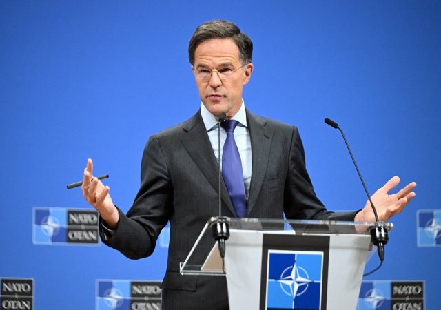 Generální tajemník NATO Mark Rutte