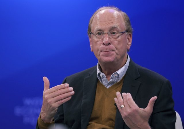 Šéf americké investiční společnosti BlackRock Larry Fink