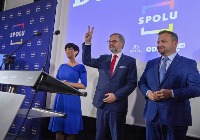 Vítěz voleb: koalice Spolu