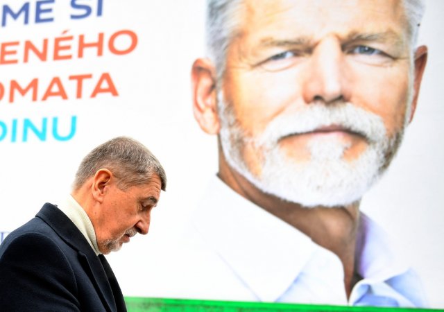Předseda ANO a prezidentský kandidát Andrej Babiš, 20. ledna 2023 v Liberci.