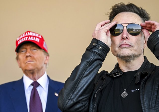 Donald Trump a Elon Musk