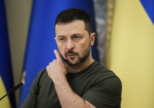 Ukrajinský prezident Volodymyr Zelenskyj