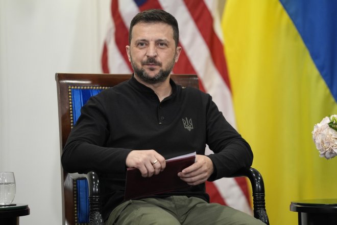 Ukrajinský prezident Volodymyr Zelenskyj