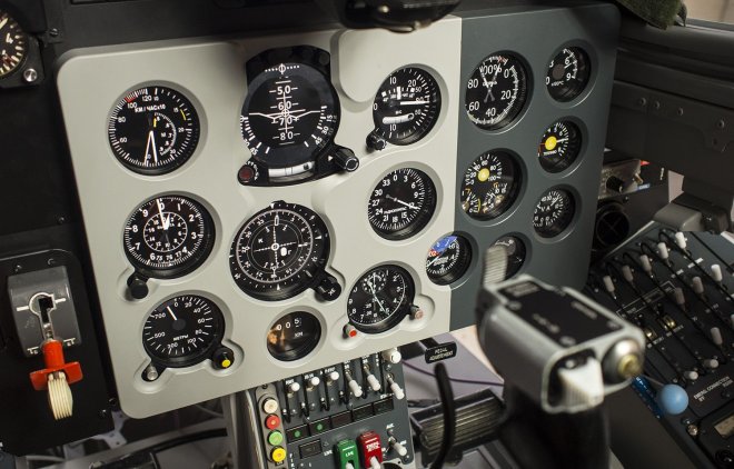 L-39 FMS Instrument panel