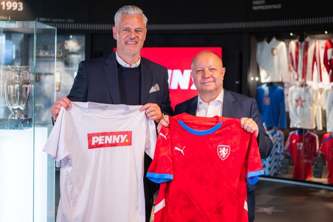 Penny je nově generálním partnerem českého fotbalu