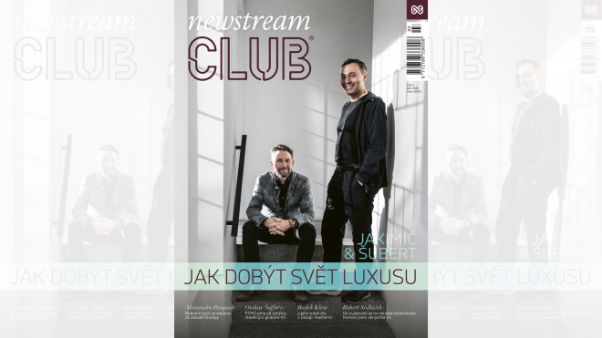 Hlavními hvězdami magazínu Newstream CLUB 7 jsou Leon Jakimič a Vít Šubert