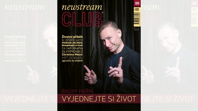 Obálka magazínu Newstream CLUB 5