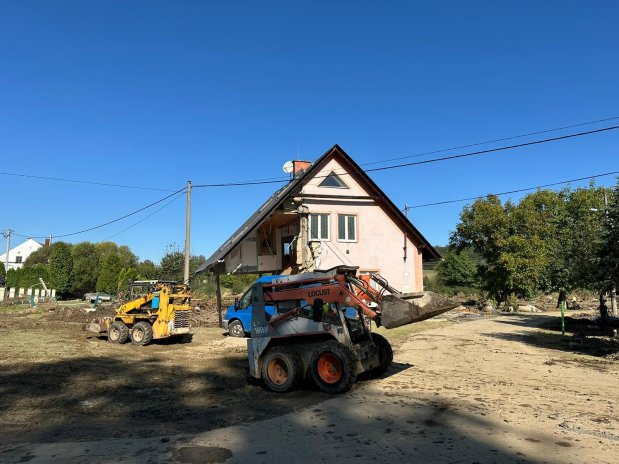 Brantice u Krnova jsou jednou z obcí, které zásadně postihla povodeň.