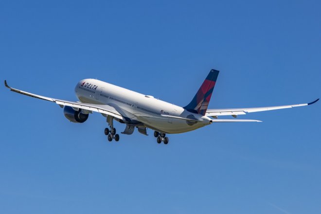 Letadlo Airbus A330neo společnosti Delta Air Lines